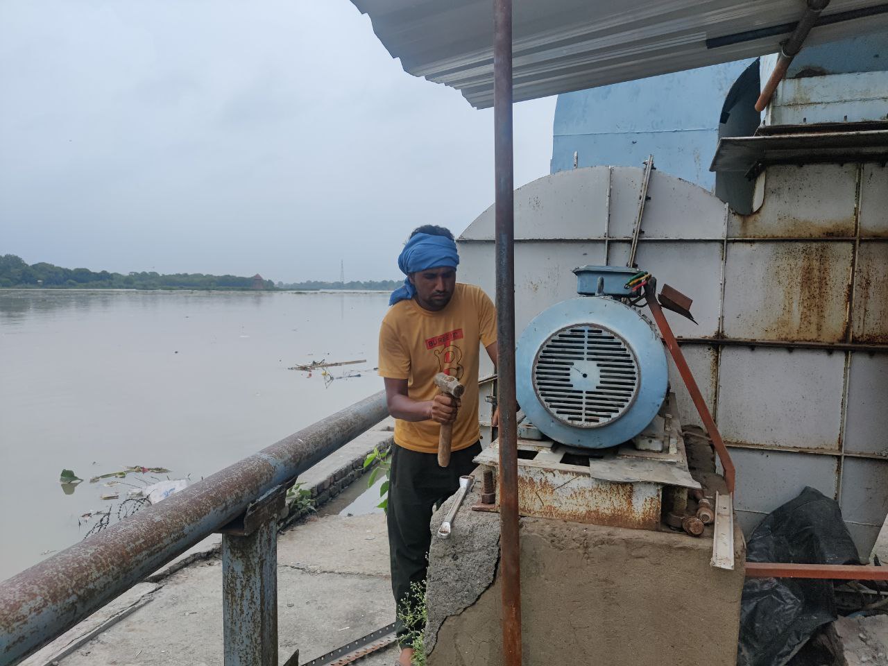 flood in agra