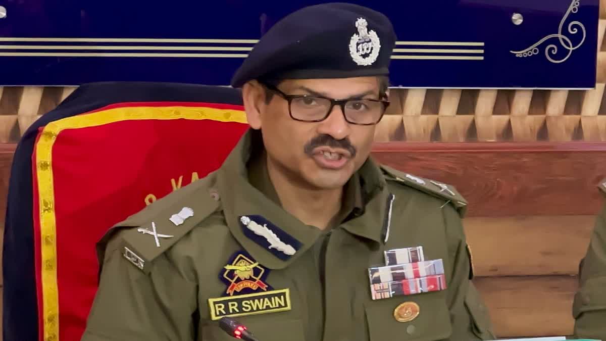 DGP R R Swain On Jammu Kashmir Society