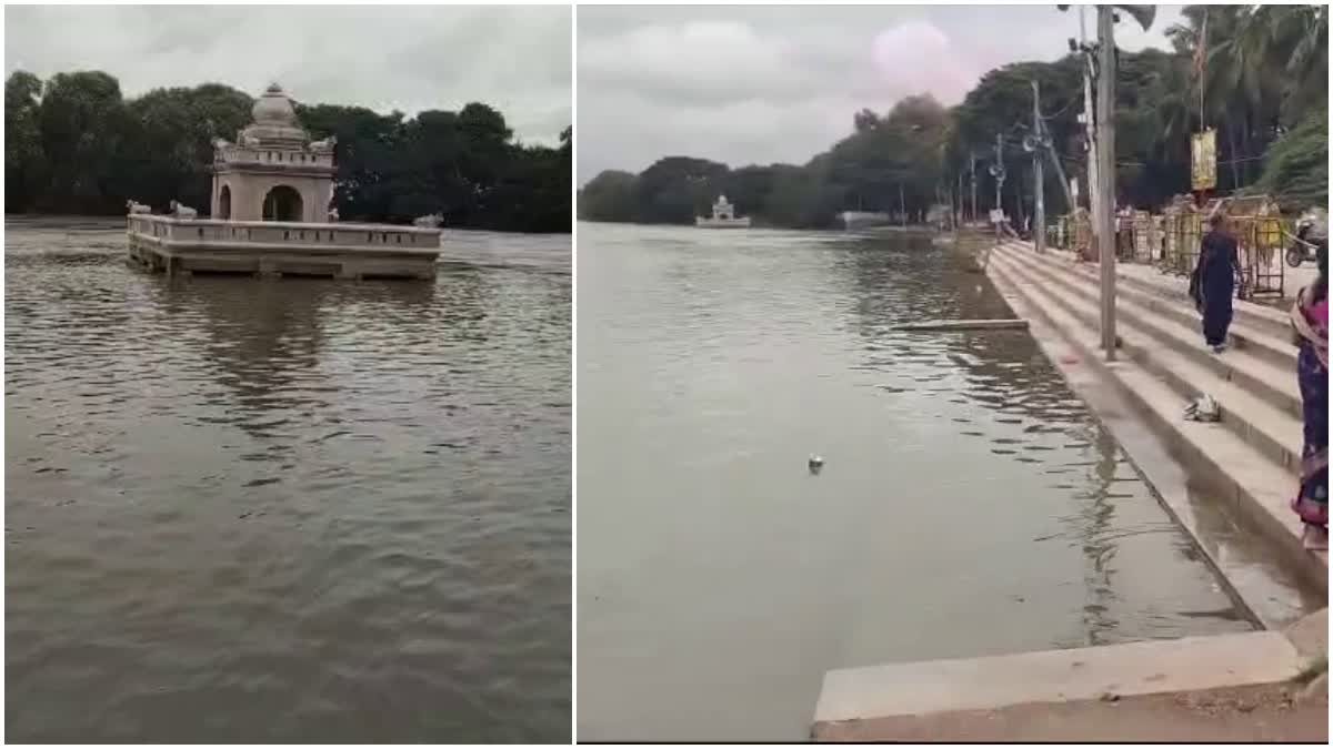 ಕಪಿಲಾ ನದಿಯಲ್ಲಿ ಹೆಚ್ಚಿದ ನೀರಿನ ಪ್ರಮಾಣ