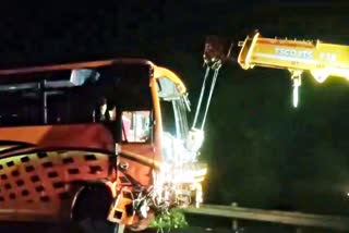 Mumbai-Pune Express Bus Accident