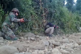 Search operation in Kashmir