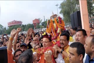 Doli of Baukhnag Maharaj