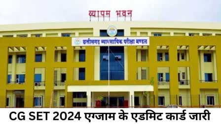 CG SET EXAM 2024