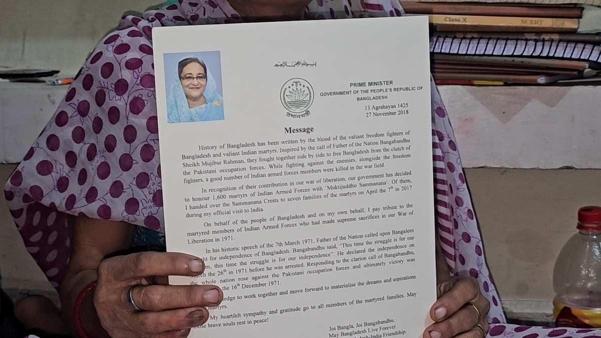 BANGLADESH HONORED INDIAN SOLDIERS