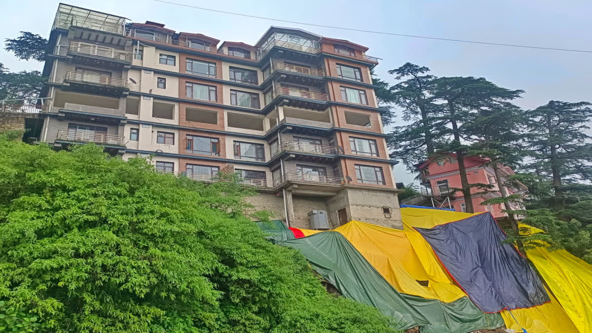 Shimla Building Collapsed