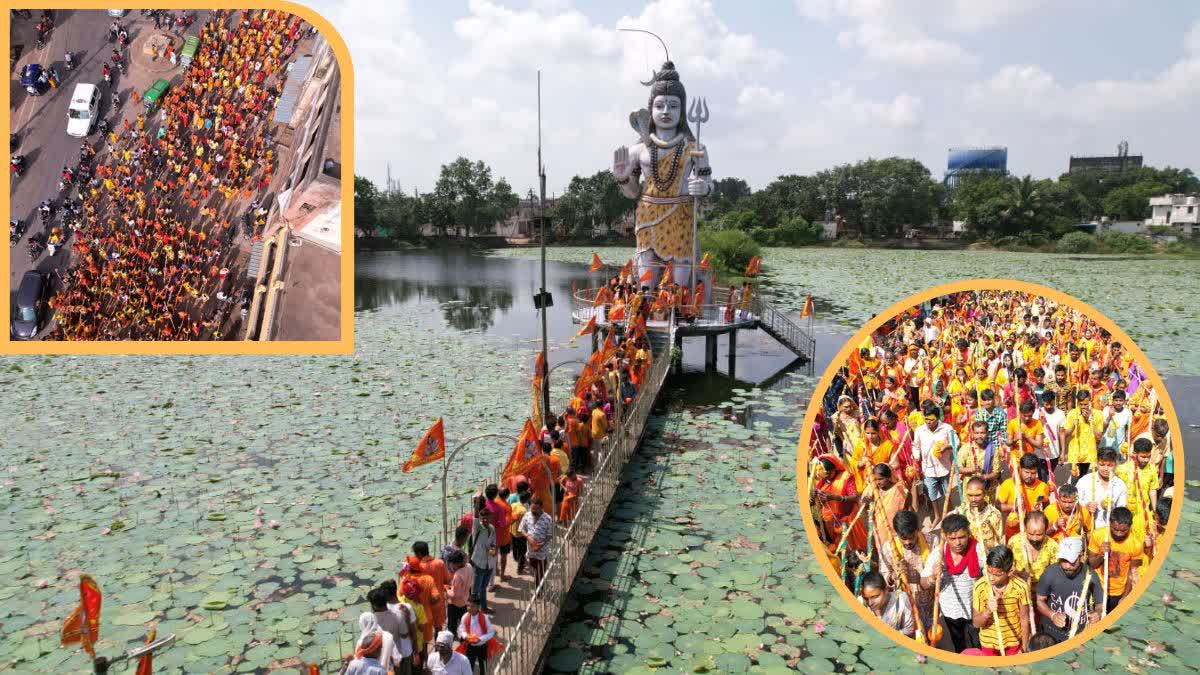 Shiv devotee in Durg