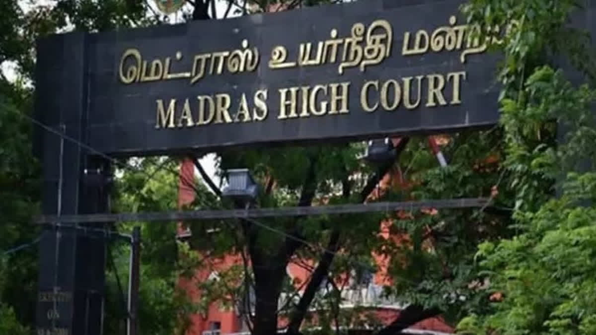 File photo: Madras High Court