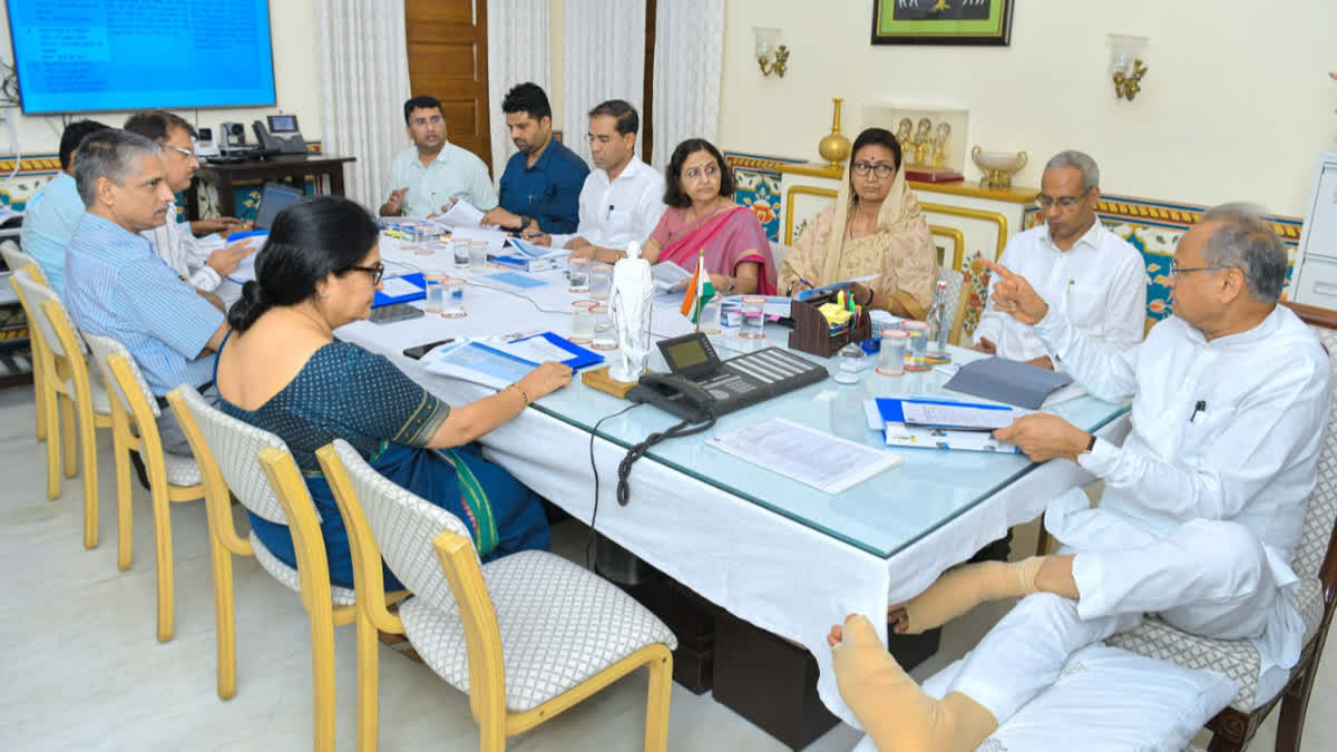 CM Gehlot approved 7 proposals for investment in board of investment meeting