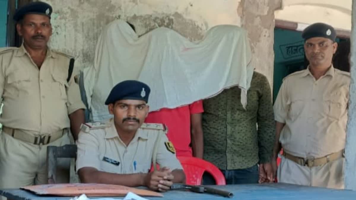 मोतिहारी में तीन अपराधी गिरफ्तार