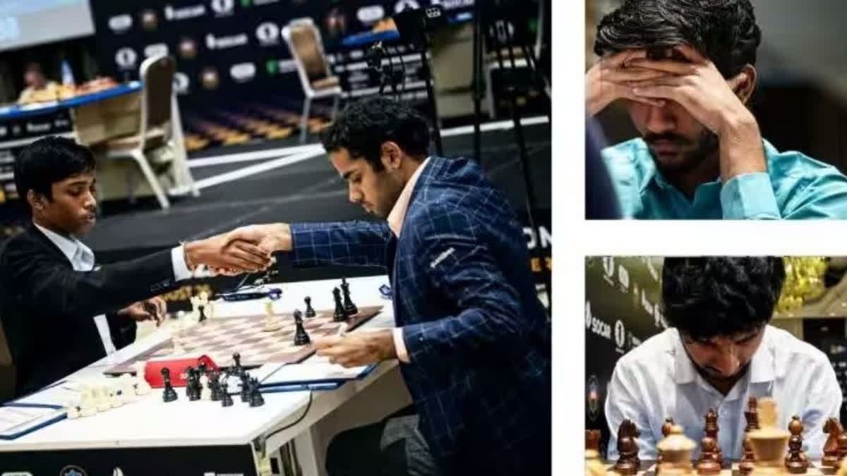 World Cup chess: Gukesh, Gujrathi bow out; Praggnanandhaa forces tie-breaker  - Rediff.com