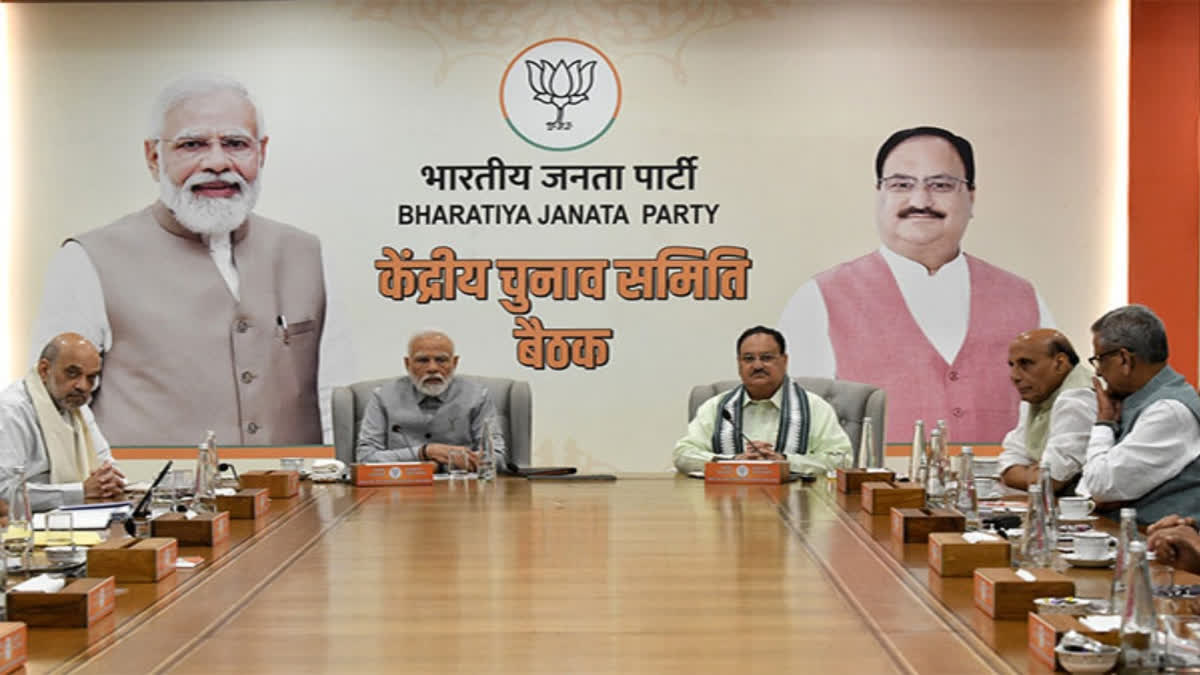 BJP Central Election Committee takes stock of poll preparations in MP, Chhattisgarh