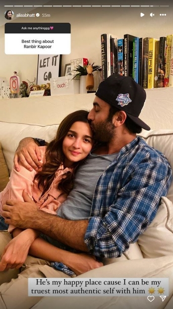 Alia Bhatt reveals the best thing about Ranbir Kapoor: 'He is my happy place cause...'