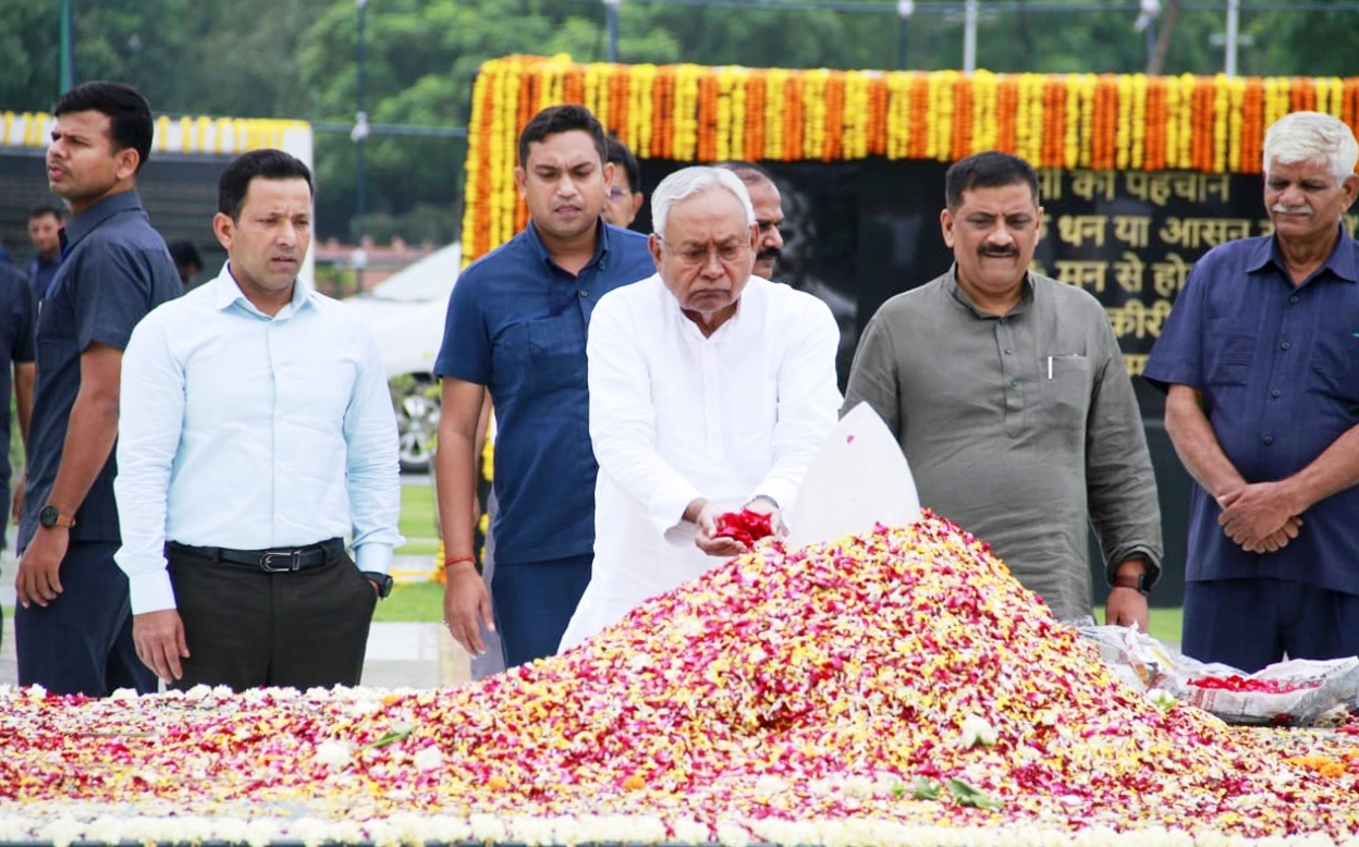 Bihar CM Nitish Kumar Delhi Visit
