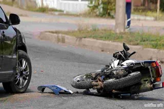 लखनऊ में सड़क दुर्घटना