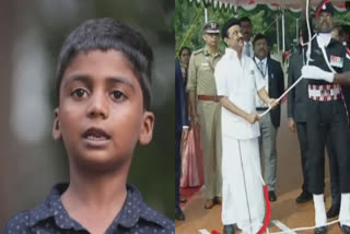 Tamil Nadu Chief Minister Stalin fulfilled the student request to watch the flag hoisting from up close