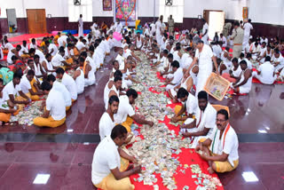 counting of yadadri temple hundi