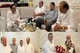 Ajit Pawar Met Nawab Malik