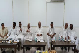 Haryana Congress Legislature Party meeting
