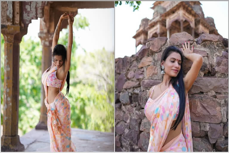 Etv Bihar Sex - Kerala model draws flak for bold photoshoot in Madhya Pradesh's historical  fort