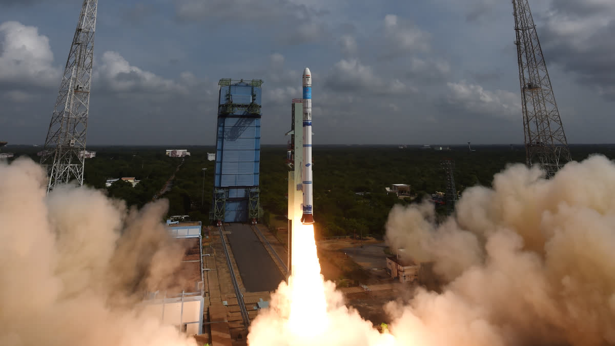 ISRO Launches EOS 08 Carried by SSLV-D3