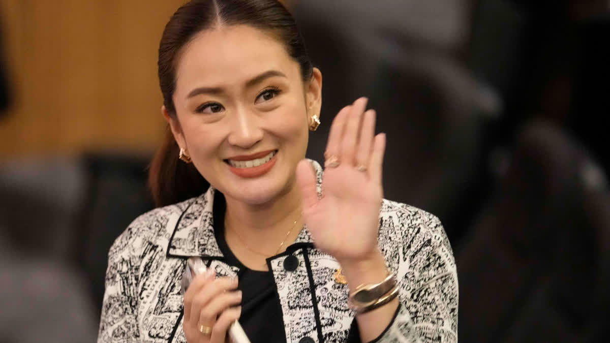 Thailand's Parliament on Friday started voting whether to approve the daughter of the divisive former leader Thaksin Shinawatra as the new prime minister, two days after a court removed the last one over an ethics violation.  Paetongtarn Shinawatra, 37, is the leader of the Pheu Thai party and the sole nominee. She does not hold an elected office, which the law doesn't require of prime ministerial candidates. The parliament also does not require her to be present at the vote.