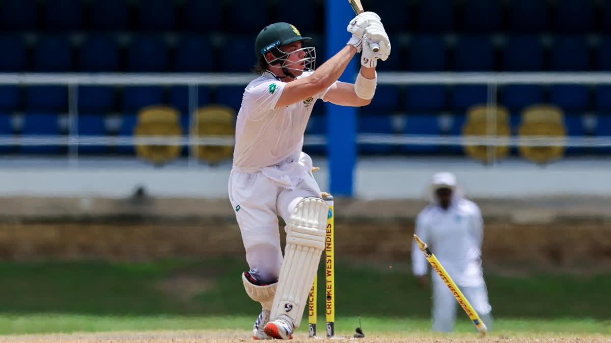 The first-day of the ongoing second Test between South Africa and West Indies at Province Stadium in Guyana was dominated by pacer from both sides as a total of 17 wickets have fallen on the opening day of the match. West Indies' rising star Shamar Joseph was the pick of the bowlers.