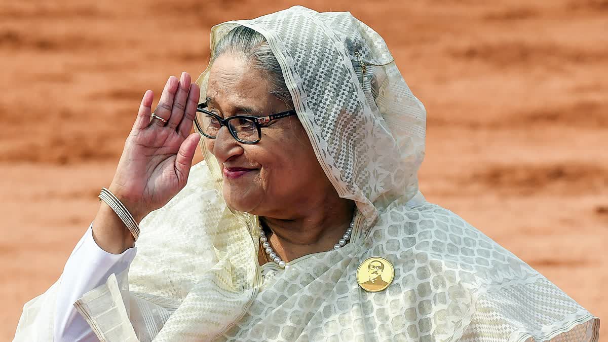 Former PM of Sheikh Hasina