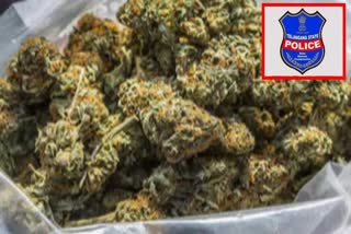 Police Caught Ganja in Abdullapurmet