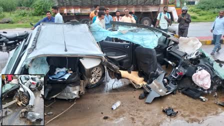 Road Accident in Kuchaman City