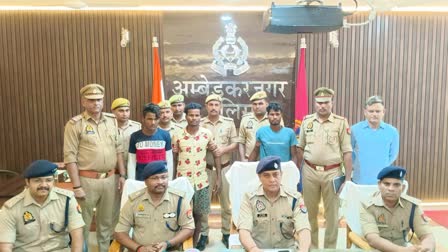 पुलिस ने आरोपी को किया गिरफ्तार