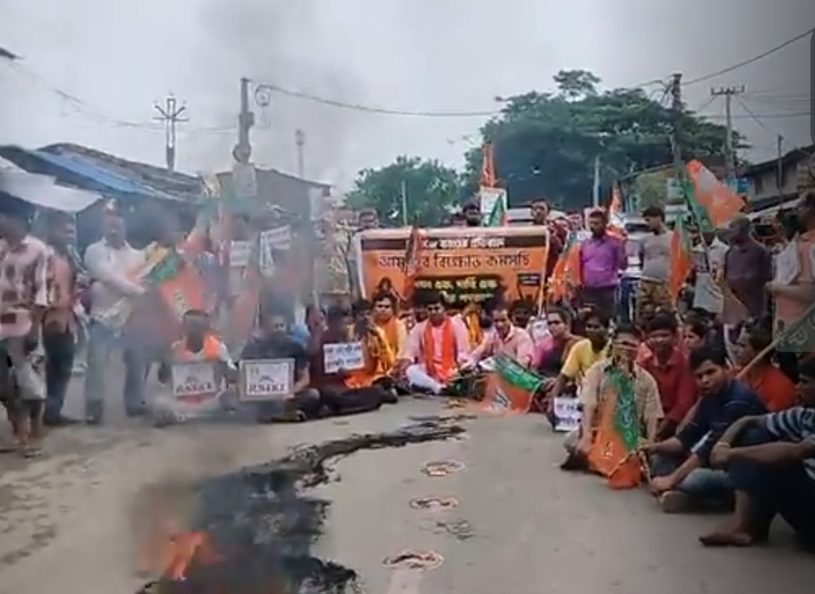 BJPs Protest on RG Kar Doctor Rape and Murder