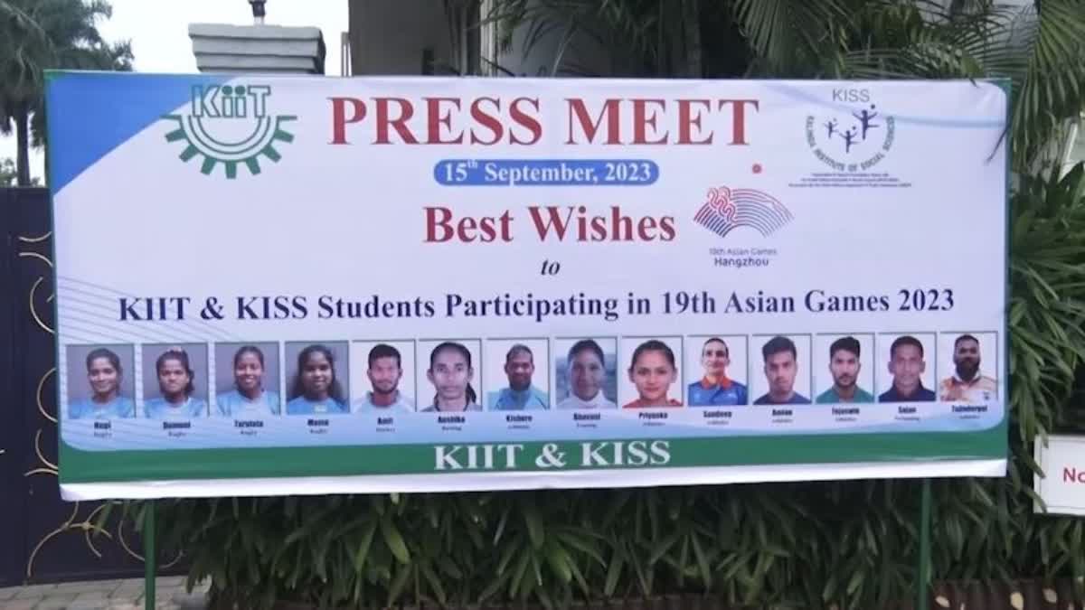 kiit and kiss athletes participate Asian Games