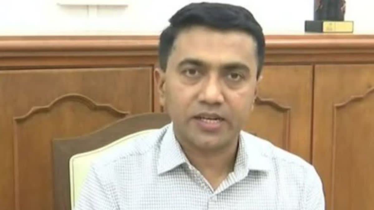 Goa CM Pramod Sawant In Chhattisgarh