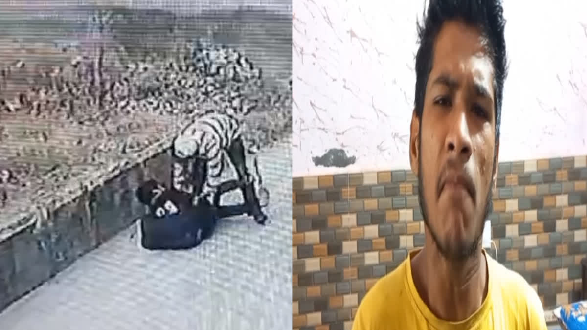 Robbers beat and robbed a disabled youth, CCTV video went viral In Hoshiarpur