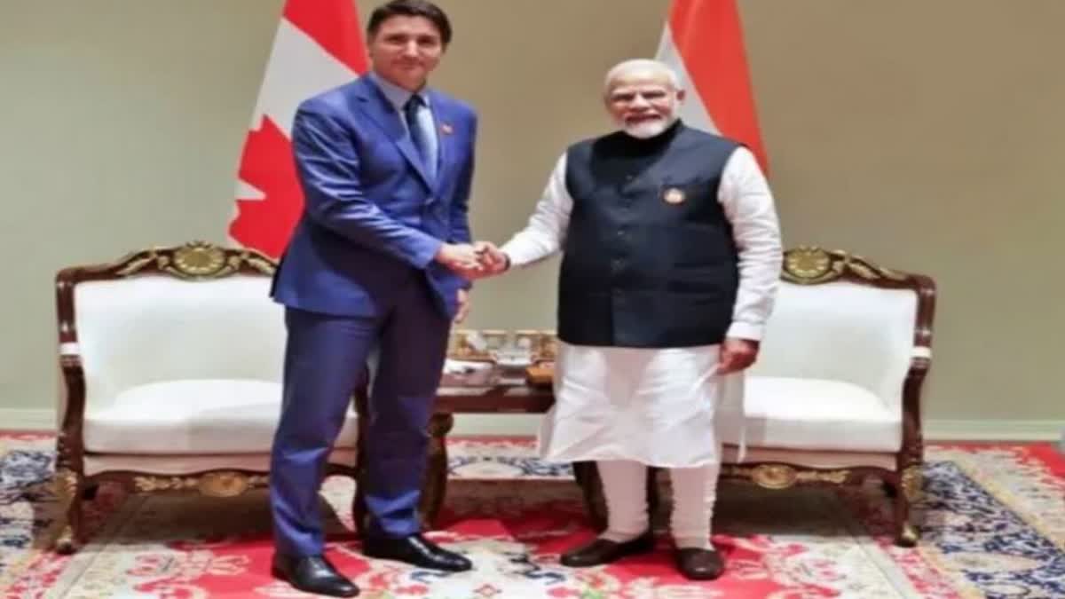 Trudeau Modi meeting (file photo)