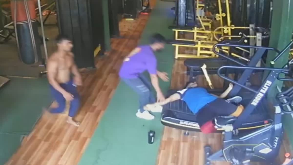Young man suffered heart attack during workout