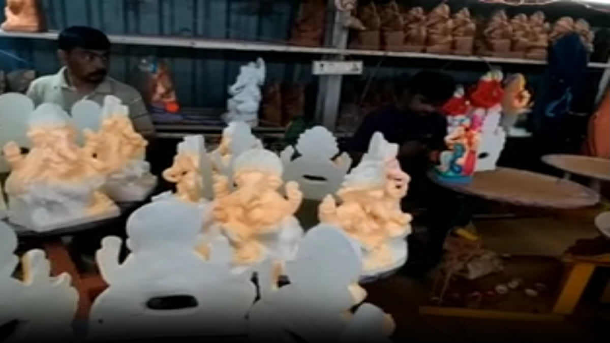 Ganesh festival: Karnataka potter family starts with 40 Ganesha idols; now makes 3 lakhs