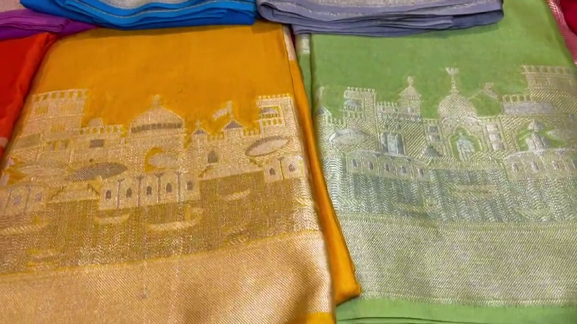 handcraft banarasi silk sarees