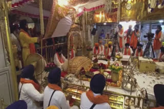 Prakash Purab of Sri Guru Granth Sahib was celebrated in Amritsar, CM Mann congratulated the Sangat
