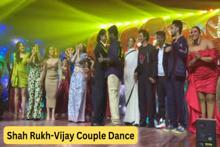 Shah Rukh-Vijay Dance in Jawan Success Meet