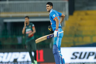 SHUBMAN GILL SCORED A CENTURY AGAINST BANGLADESH IN ASIA CUP 2023 SUPER 4