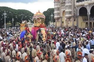 mysore-dussehra-2023-jamboosawari-procession-starts-on-meena-lagna