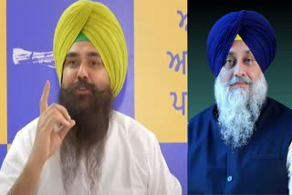 AAP spokesperson Malvinder Kang targeted Shiromani Akali Dal In Chandigarh