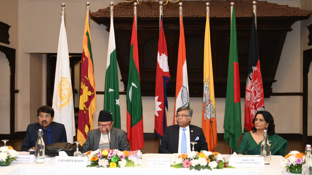 The 11th Meeting of Governing Board of South Asian University (SAU), a project of the SAARC.