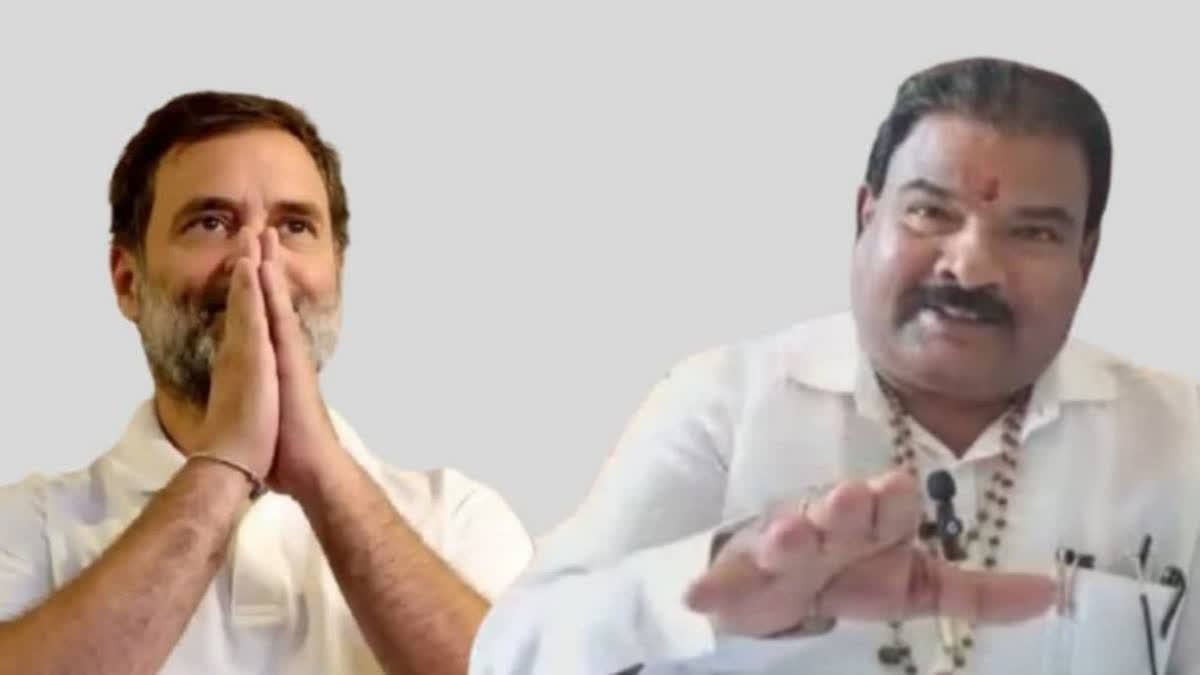 Shiv Sena MLA Sanjay Gaikwad offered Rs 11 lakh to anyone who chops off Rahul Gandhis Tongue