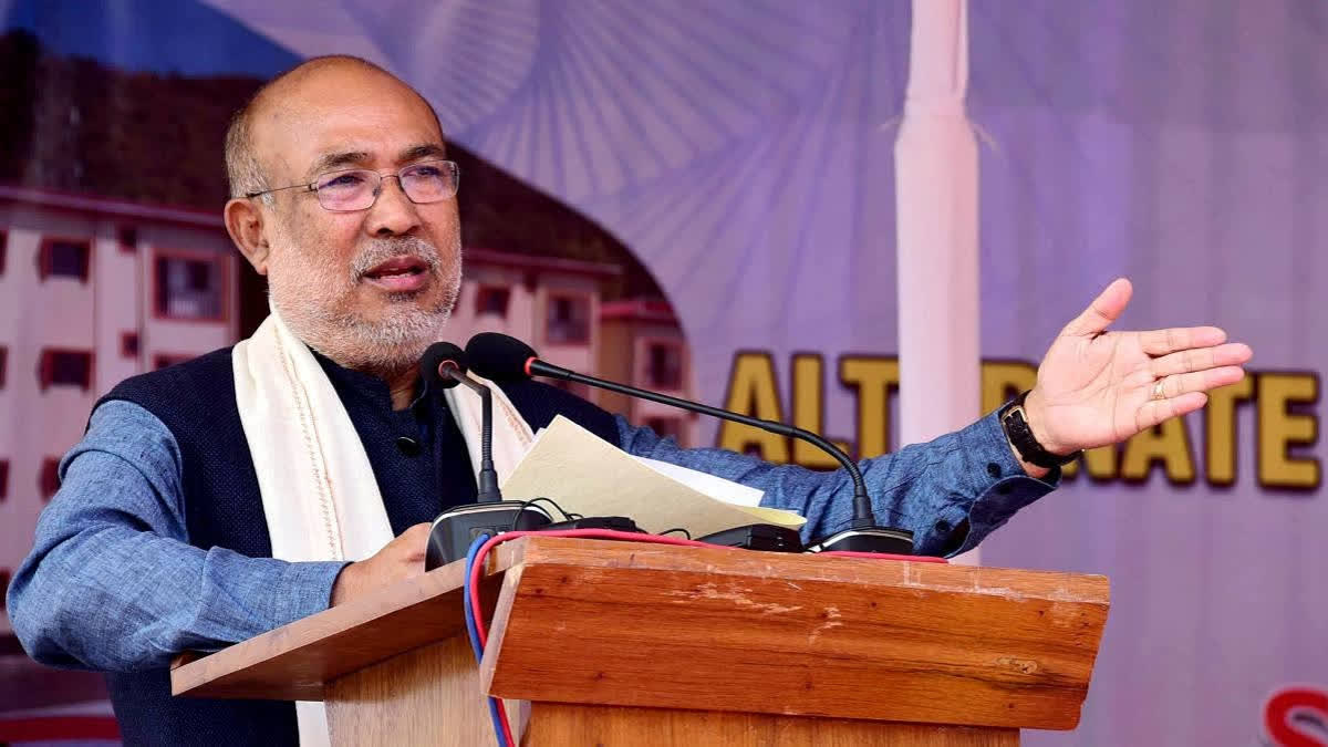 War On Drugs, Eviction Drives Not Targeted Against Any Community: Manipur CM