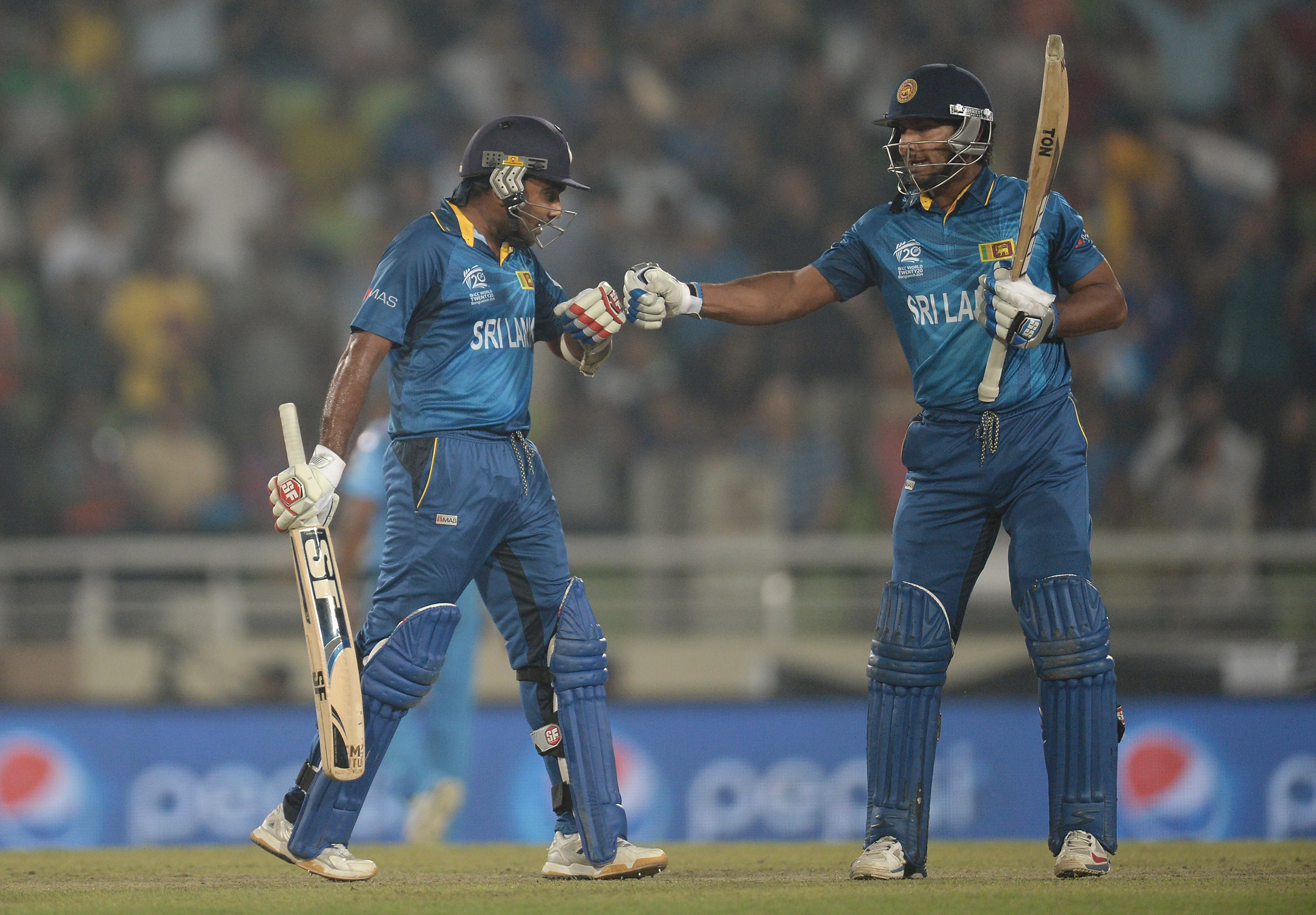 Kumar Sangakkara and Mahela Jayawardene