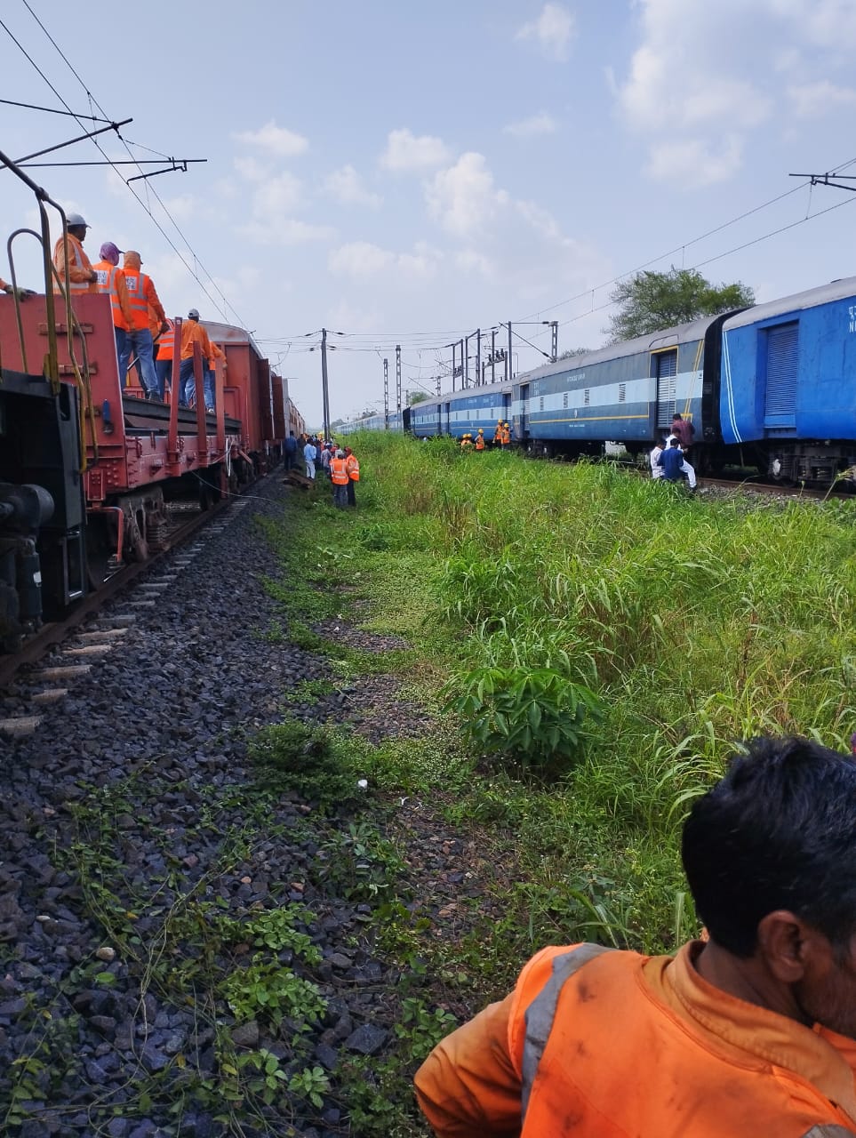 Bhopal Goods Train Derail