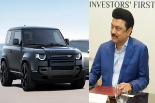 tamil nadu mk stalin lay the foundation for tata motors jaguar land rover factory in ranipet