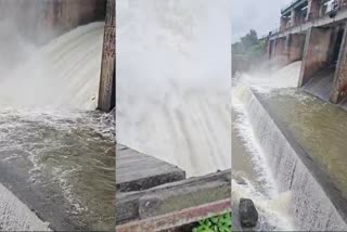 Tenughat and Garga Dam gates opened due to continuous rain in Bokaro